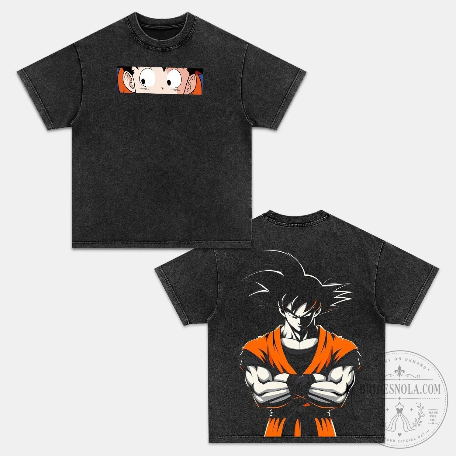 Dragon Ball Z Son Goku Super Saiyan Vintage Style Unisex Black T-Shirt