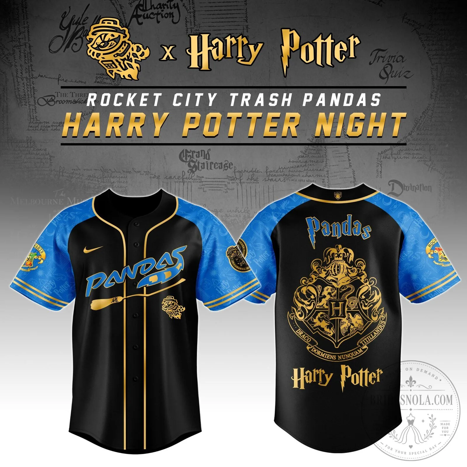 Trash Pandas x Hogwarts Crossover Jersey
