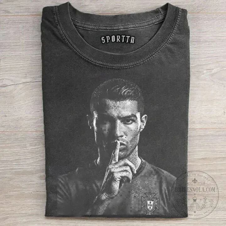 Cristiano Ronaldo CR7 Football Legend Graphic T-Shirt