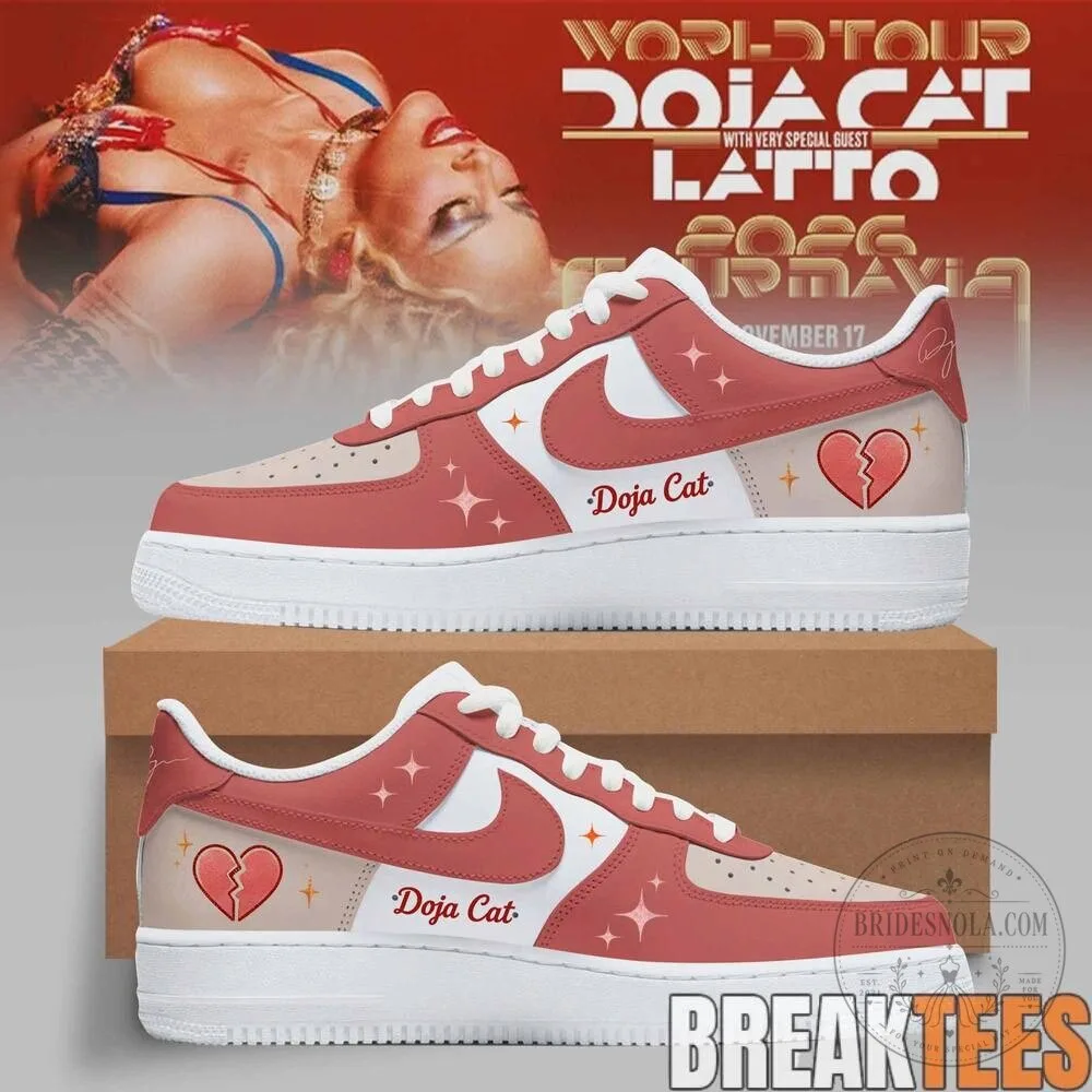 Doja Cat World Tour 2026 Custom Design Sneakers