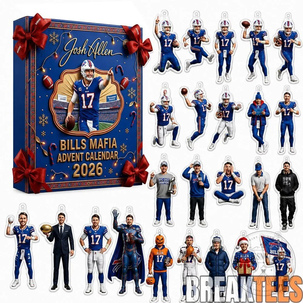 Josh Allen Buffalo Bills Mafia 2026 Football Player Advent Calendar