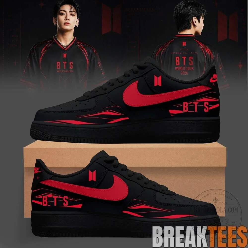 BTS World Tour 2026 Beyond The Stage Air Force 1 Shoes