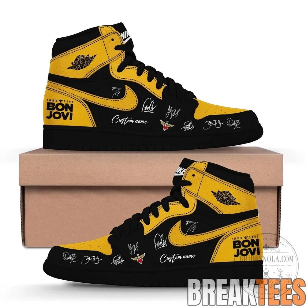Customized High-Top Sneakers for Bon Jovi's Forever Tour 2026 7 Customized High-Top Sneakers for Bon Jovi