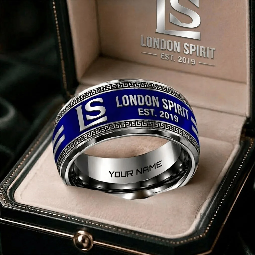 London Spirit The Hundred Personalized Engraved Ring Gift