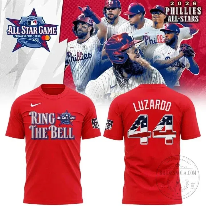 Philadelphia Phillies 2026 All-Star Game Ring The Bell Red T-Shirt