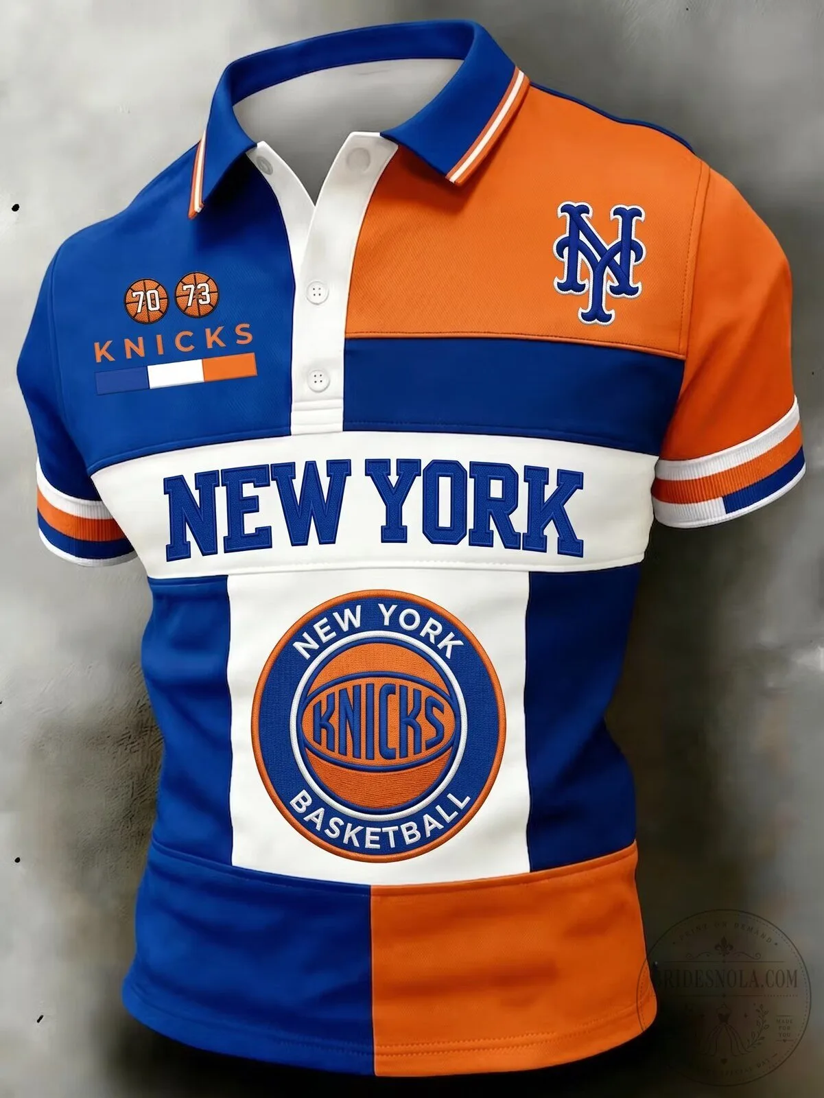 Men's, Women's, and Youth Polo Shirt for New York Knicks Basketball Fans