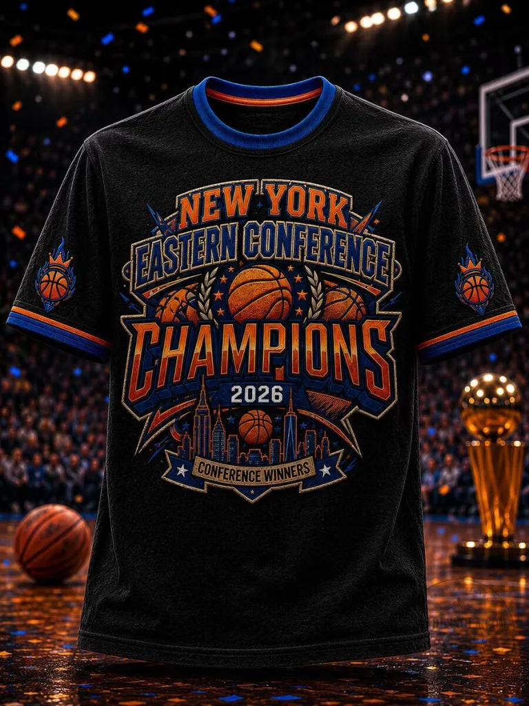 New York Eastern Conference Champions Basketball Fan Shirt