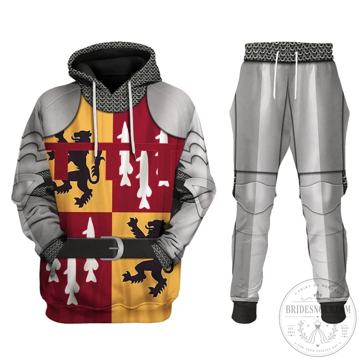 Sir Henry Percy Hotspur Knight Armor Costume Hoodie