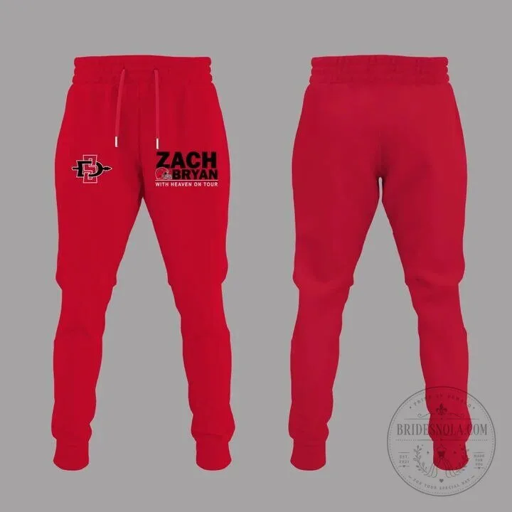 Zach Bryan With Heaven On Tour 2026 Snapdragon Stadium Red Hoodie 13 Zach Bryan With Heaven On Tour 2026 Snapdragon Stadium Red Hoodie