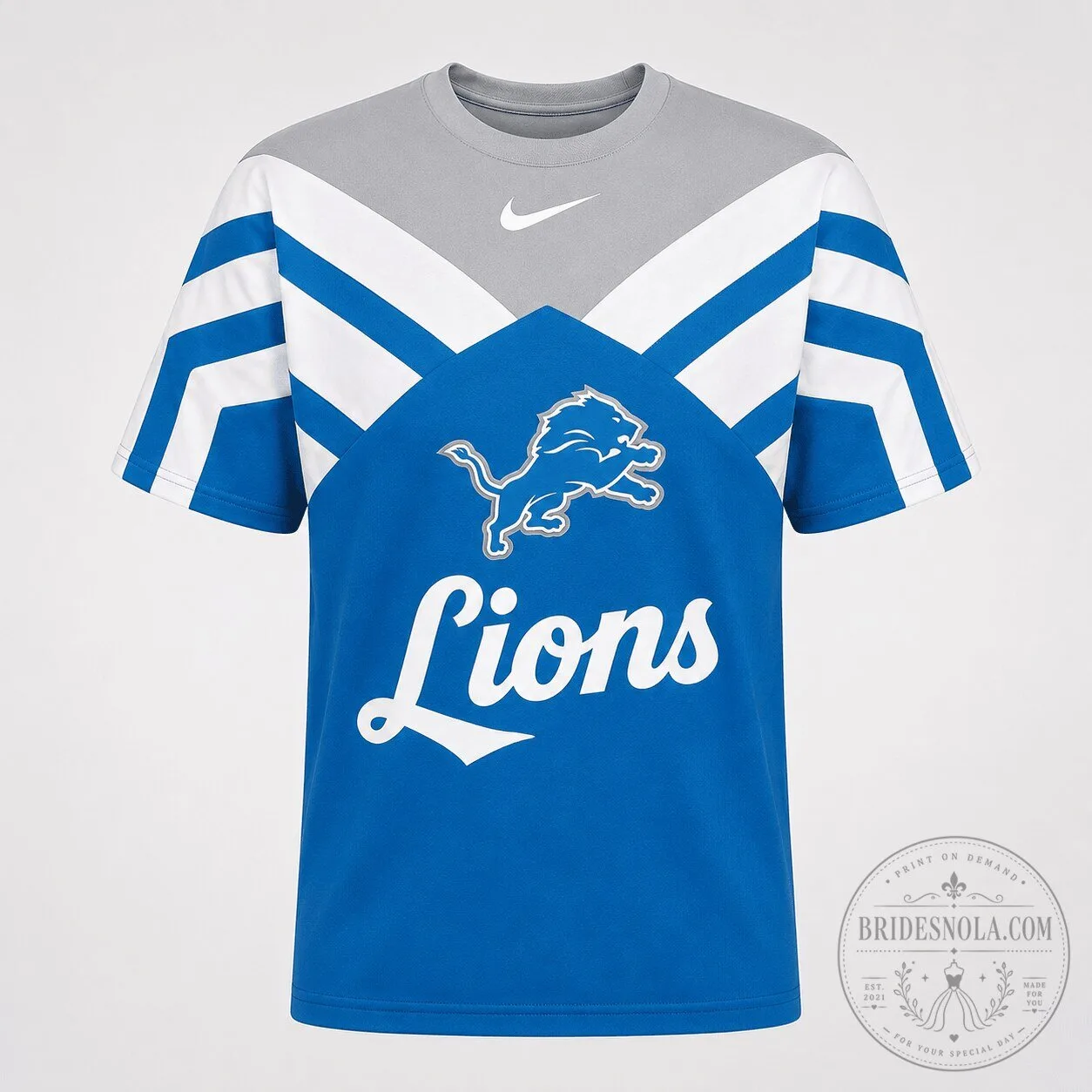 Detroit Lions NFL Football Team Fan T-Shirt