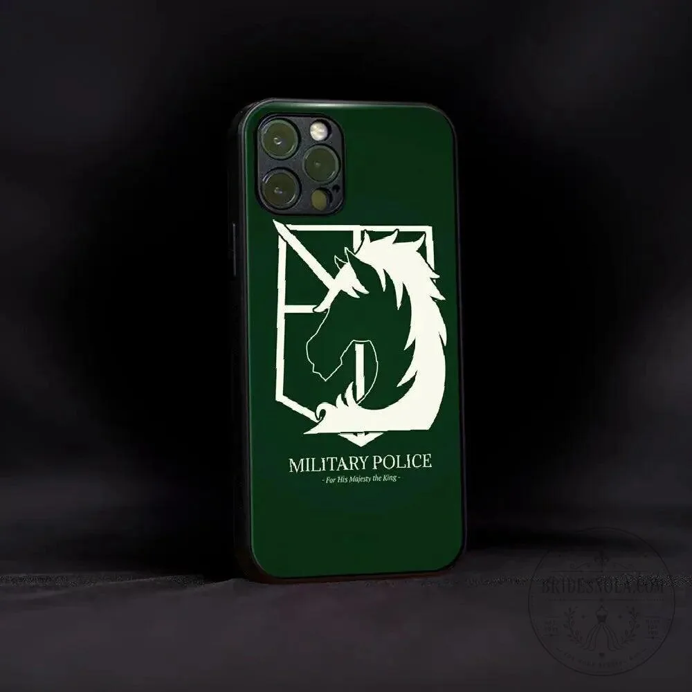Attack On Titan Military Police Regiment Logo Phone Case