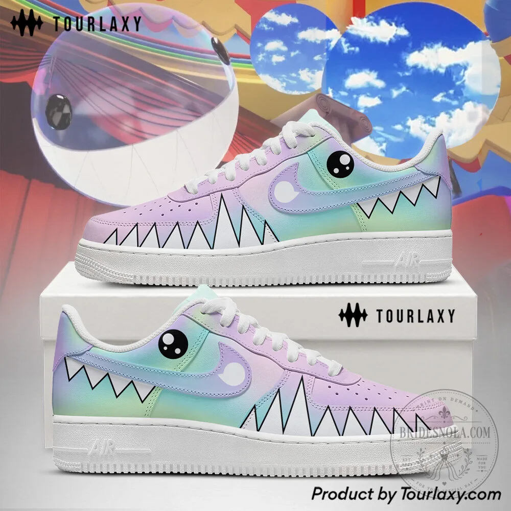 The Amazing Digital Circus Bubble Character Pastel Gradient Custom Shoes