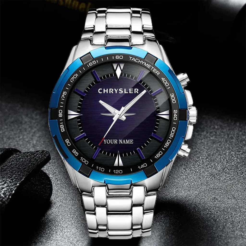 Chrysler Custom Name Elegant Fashion Design Stainless Steel Watch Chrysler Custom Name Elegant Fashion Design Stainless Steel Watch