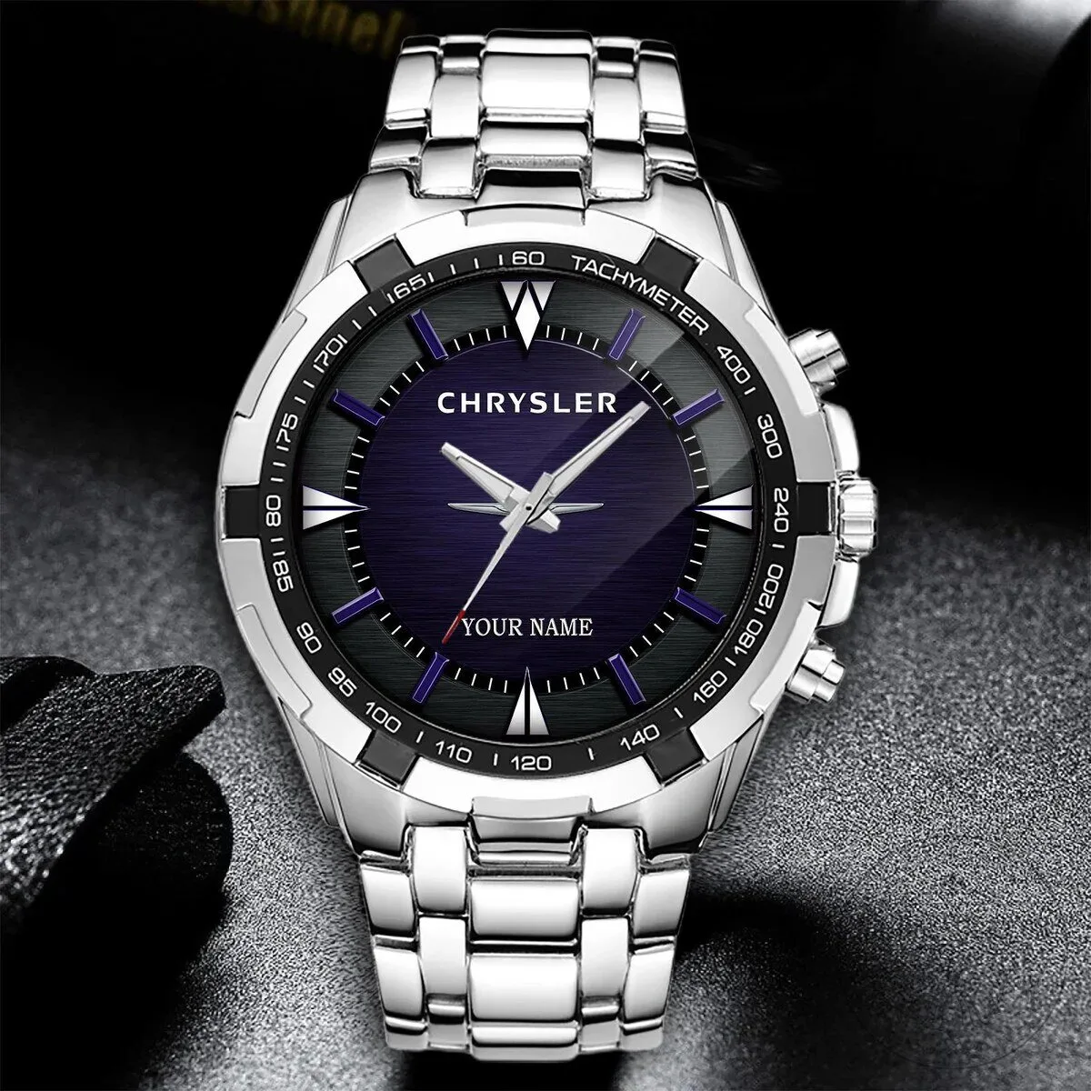 Chrysler Custom Name Elegant Fashion Design Stainless Steel Watch 16 Chrysler Custom Name Elegant Fashion Design Stainless Steel Watch