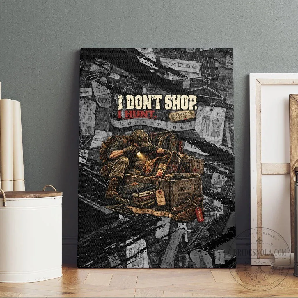 Archive Hunter The Hunt Never Ends Canvas Wall Art Vintage Streetwear Grunge Collage 11 Archive Hunter The Hunt Never Ends Canvas Wall Art Vintage Streetwear Grunge Collage