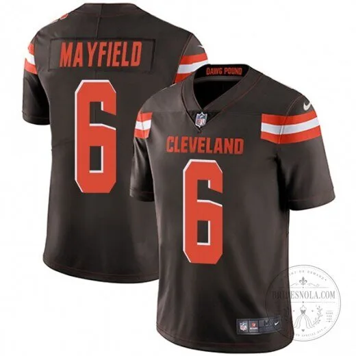 Baker Mayfield Cleveland Browns Brown Football Jersey Number 6