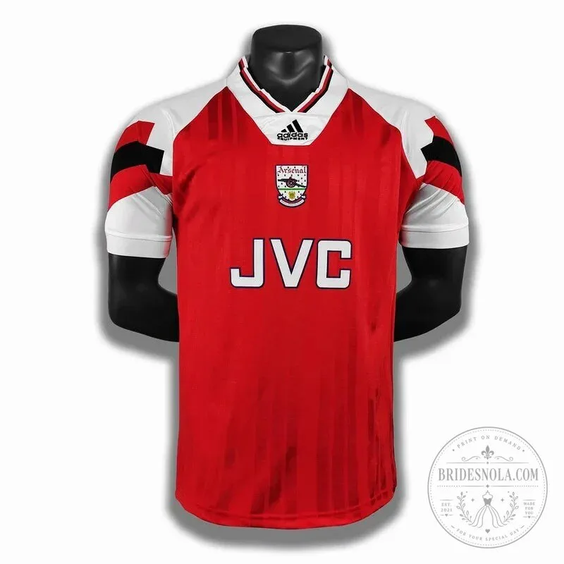 Arsenal 1992-1993 Home Retro Football Jersey 1 Arsenal 1992-1993 Home Retro Football Jersey