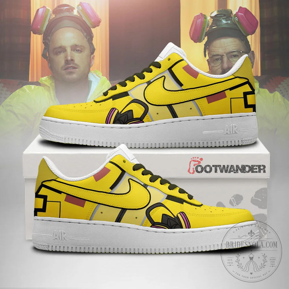 Breaking Bad Hazmat Suit Design Custom Shoes