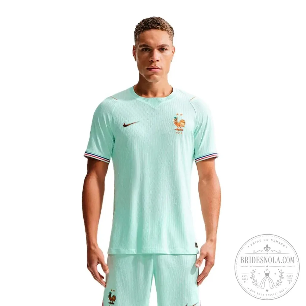 France National Football Team Away Match Kit Light Blue Jersey France National Football Team Away Match Kit Light Blue Jersey