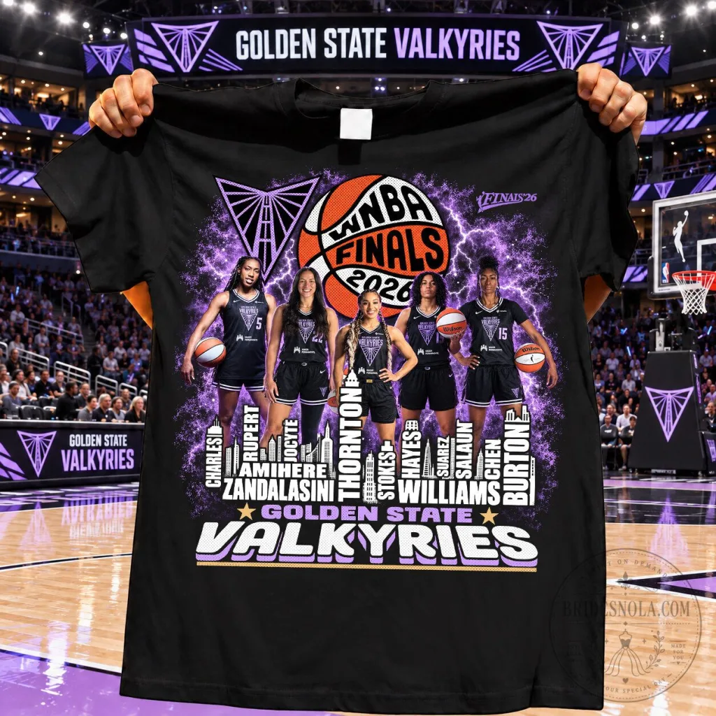 Golden State Valkyries WNBA Finals 2026 Basketball Team T-Shirt Golden State Valkyries WNBA Finals 2026 Basketball Team T-Shirt